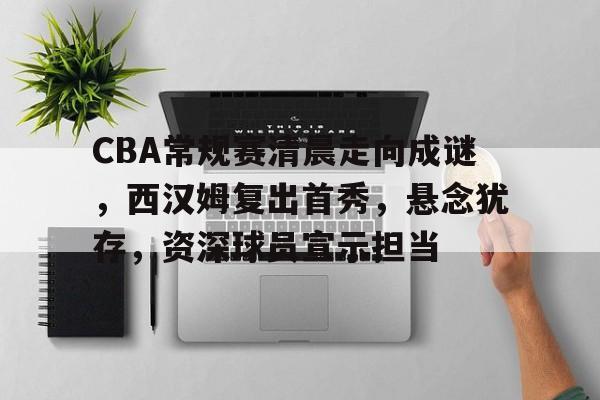 关于CBA常规赛清晨走向成谜，西汉姆复出首秀，悬念犹存，资深球员宣示担当的信息